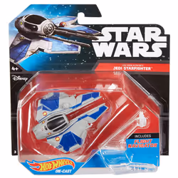 Hot Wheels Star Wars Starship Jedi Interceptor Vehicle