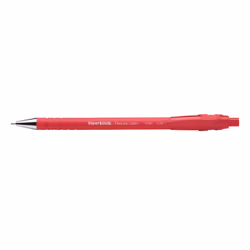 PaperMate Medium Point (1.0 mm) Flexgrip Ultra Retractable Ballpoint Pen, Red, Box of 12