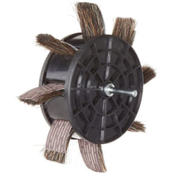 Merit 8834111051 350-RP Sand-O-Flex Abrasive Wheel  Round Shank  Aluminum Oxide  6-1/2 Diameter x 1 Width  Grit 80 (Pack of 1)