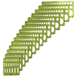 Alvin  Series Ellipse Set  Drawing Tool - Set of 15