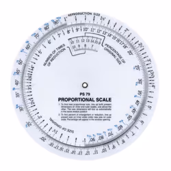 Westcott 6 Proportional Measuring Scale White PS-79