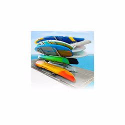 Magma Products Storage Arms w/Foam Pads  Angled  Pair  SUP  Rack System