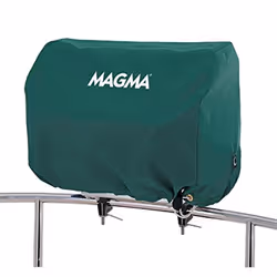 MAGMA Products A10-1290FG Rectangular Grill Cover 12 inch x 18 inch Primary Cooking Grate Size Forest Green