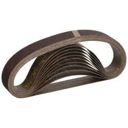 Makita 742304-1 1-1/8"""" x 21"""" Abrasive Belt  100 Grit  10/pk