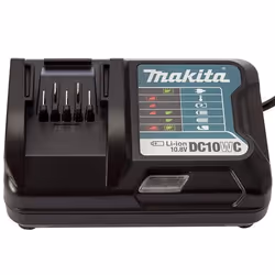 Makita DC10WC, Battery charger, Makita, Black, AC, 230 V, Lithium-Ion (Li-Ion)