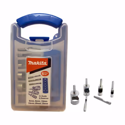 Makita P-83646 8PC Mini Wet Diamond Holesaw Drill Bit Set - Ceramic Tile Glass