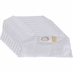 Makita 197903-8 Filter Bag, White, Set of 10 Pieces