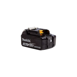 Makita BL1830B 18V Li-Ion Battery 3.0Ah (with Charge Level Indicator) - Black/White (1-Piece)