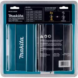 Makita B-65399 Impact Gold 14 Pc. Titanium Drill Bit Set  1/4 In. Hex Shank