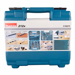 Makita E-06270 Drill Bit Set 212 Pieces