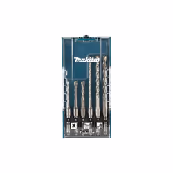 Makita Carbide Tip SDS Plus 12 Piece Drill Bit Set - 5 6 8mm - 110 160mm Long