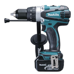 Makita DHP458RMJ drill Keyless 2.3 kg Black, Cyan, Silver