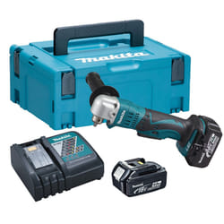 Makita DDA350RMJ 18v Lithium Ion Compact LXT 10mm Angle Drill Driver - 2 x 4.0ah