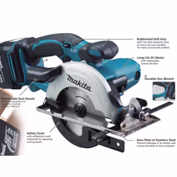 Makita DSS501RMJ 18V LXT 136MM Circular Saw Cordless - 2 x 4.0ah Batteries