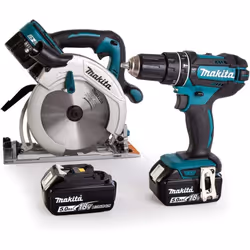 Makita DLX2372TJ Twin Pack 18V 2 x 5.0Ah Li-ion