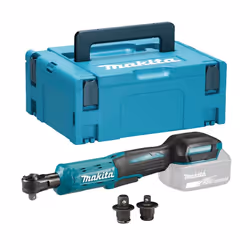 Makita DWR180Z 18v LXT Ratchet Wrench 1/4" Or 3/8" Square Drive Bare + Makpac