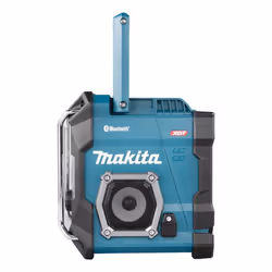 Makita Job Site Bluetooth Radio MR002GZ Blue LXT 18V 40v Max AM FM XGT USB Bare - Additional view 7