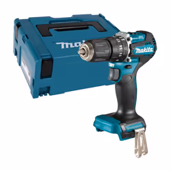 Makita DHP487Z 18V LXT Lithium Brushless Combi Hammer Drill Sub Compact + Makpac