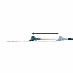 Makita DUN461WRT LXT 18v Telescopic Pole Hedge Cutter Trimmer Long Reach 1 x 5ah