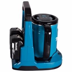 Makita DKT360Z electric kettle 0.8 L Black, Blue - Additional view 6