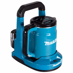 Makita DKT360Z electric kettle 0.8 L Black, Blue - Additional view 7