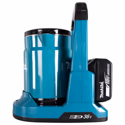 Makita DKT360Z electric kettle 0.8 L Black, Blue - Additional view 8
