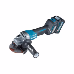 Makita GA028GD202 XGT 40V Max BL Paddle Switch Grinder 115mm 40V 2x 2.5Ah Li-ion
