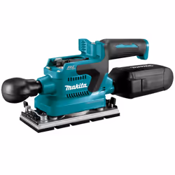 Makita DBO381ZU 18v LXT 1/3 Sheet Brushless Finishing Sander Cordless + Makpac