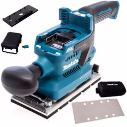 Makita DBO381ZU 18v LXT 1/3 Sheet Brushless Finishing Sander Cordless + Makpac - Additional view 5