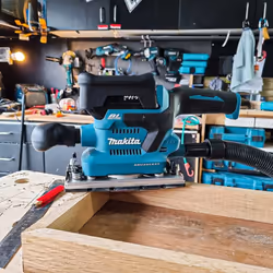 Makita DBO381ZU 18v LXT 1/3 Sheet Brushless Finishing Sander Cordless + Makpac - Additional view 9