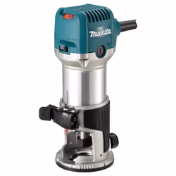 Makita RT0702CX4 1/4" Router / Laminate Trimmer with Trimmer Guide 240V 710w