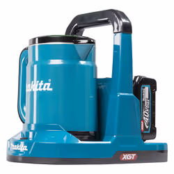 Makita KT001GZ electric kettle 0.8 L Black, Blue - Additional view 8