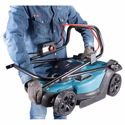 Makita DLM330SM lawn mower Push lawn mower Battery Black, Blue