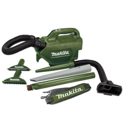 Makita DCL184ZO 18v Olive Adventure LXT Brushless Vacuum Cleaner Cordless + Att