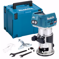 Makita RT001GZ20 40V MAX XGT Cordless Brushless Laminate Router Trimmer + Makpac