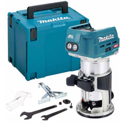 Makita RT001GZ20 40V MAX XGT Cordless Brushless Laminate Router Trimmer + Makpac