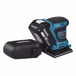 Makita DBO480Z portable sander Random orbital sander 14000 OPM Black, Blue 210 W - Additional view 5