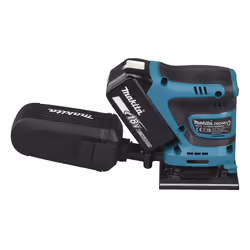 Makita DBO480Z portable sander Random orbital sander 14000 OPM Black, Blue 210 W - Additional view 6
