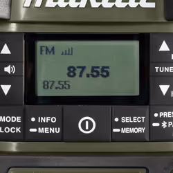 Makita LXT Olive Lantern/Radio (Body Only) 14.4V/18V - DMR056O