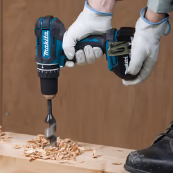 Makita DHP482JX13 drill 1900 RPM Keyless 1.5 kg Black, Green