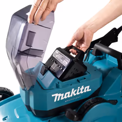 Makita LM004JM101 64V Max Brushless Self Propelled 53cm Lawnmower + 4Ah +Charger