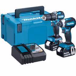 Makita 18v DLX2460TJ Brushless Kit DHP487 Hammer Drill DTD153 Impact Driver 5ah