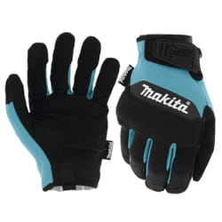 Makita Palm Performance Gloves Durahide Leather Technology Breathable - Large, 1 Pair