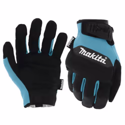 Makita Palm Performance Gloves Durahide Leather Technology Breathable - Extra Large, 1 Pair