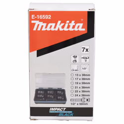 Makita E-16592 impact socket Impact socket set Black, Teal - Additional view 5