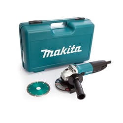 Makita GA4530RKD 115mm Angle Grinder with Diamond Blade 240v