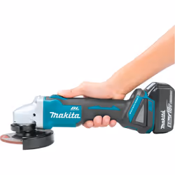 Makita DGA504Z 18v Cordless Brushless 125mm Angle Grinder Lithium Bare + 5 Discs