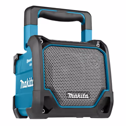 Makita DMR202 portable/party speaker Black, Blue