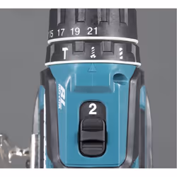 Makita DDF485ZJ drill 1900 RPM Keyless 1.7 kg Black, Blue - Additional view 5