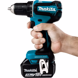 Makita DDF485RTJ3 drill 1900 RPM Keyless 1.5 kg Black, Blue - Additional view 10